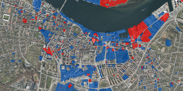 Jordforureningskort på Løkkegade 16A, 1. tv, 9000 Aalborg