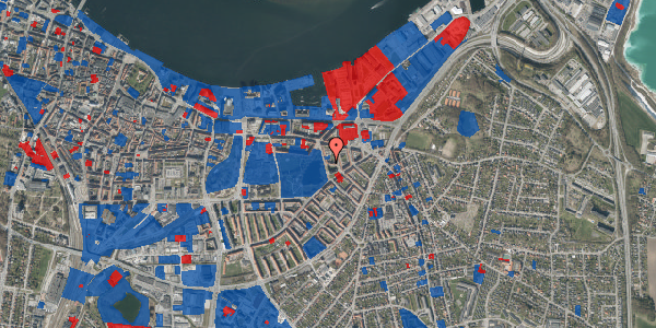 Jordforureningskort på Markusgade 1, st. tv, 9000 Aalborg