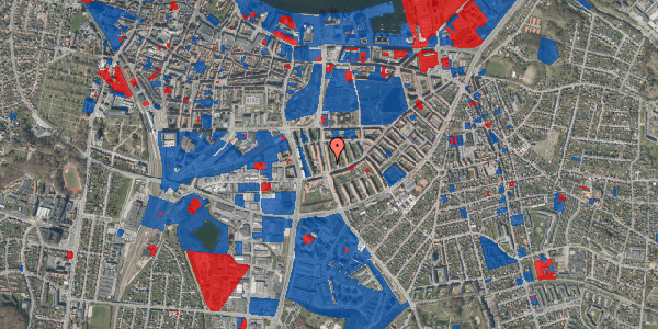 Jordforureningskort på Morsøgade 18, 3. th, 9000 Aalborg