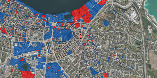 Jordforureningskort på Møensgade 4, st. tv, 9000 Aalborg