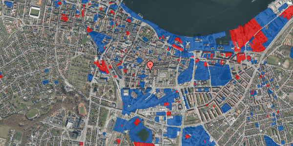 Jordforureningskort på Niels Ebbesens Gade 25A, 1. th, 9000 Aalborg