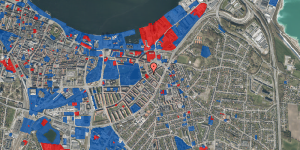 Jordforureningskort på Norgesgade 1, st. th, 9000 Aalborg