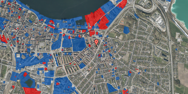 Jordforureningskort på Norgesgade 9, 2. th, 9000 Aalborg