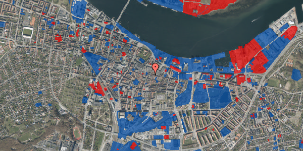 Jordforureningskort på Nørregade 1, st. mf, 9000 Aalborg