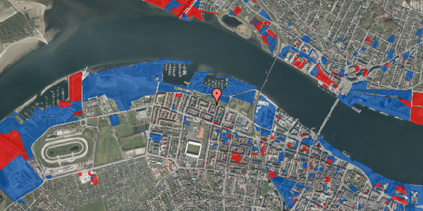 Jordforureningskort på Olfert Fischers Gade 12, 1. tv, 9000 Aalborg