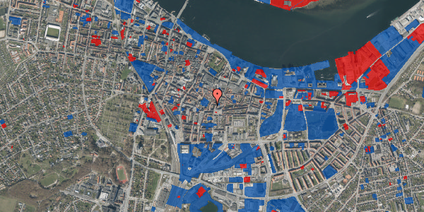 Jordforureningskort på Peder Barkes Gade 15, 1. th, 9000 Aalborg