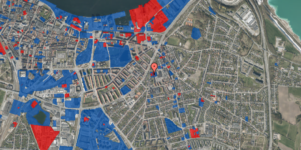 Jordforureningskort på Petersborgvej 5, 9000 Aalborg