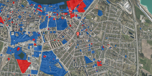 Jordforureningskort på Petersborgvej 6, 1. th, 9000 Aalborg