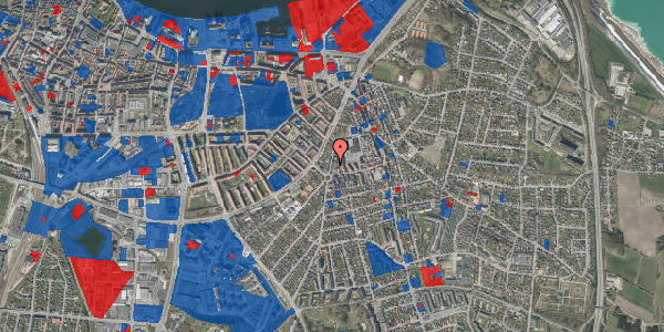 Jordforureningskort på Petersborgvej 25, 9000 Aalborg