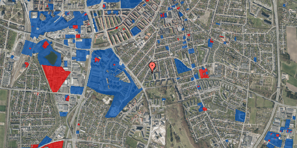 Jordforureningskort på Petersborgvej 85, 9000 Aalborg