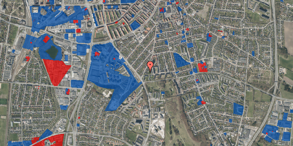 Jordforureningskort på Petersborgvej 109, 9000 Aalborg