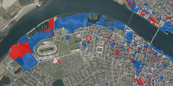 Jordforureningskort på Poul Buås Vej 28, st. th, 9000 Aalborg