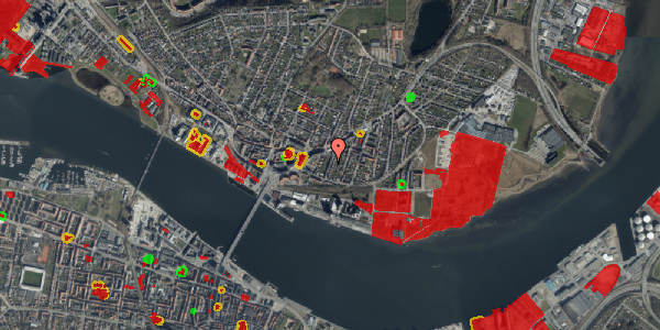 Jordforureningskort på Prinsessegade 17, 1. th, 9400 Nørresundby