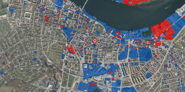 Jordforureningskort på Rantzausgade 1C, 1. , 9000 Aalborg