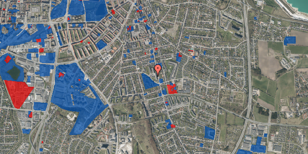 Jordforureningskort på Riishøjsvej 4, st. th, 9000 Aalborg