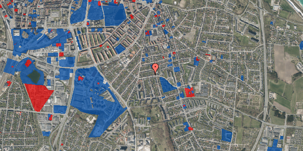 Jordforureningskort på Riishøjsvej 96, 9000 Aalborg