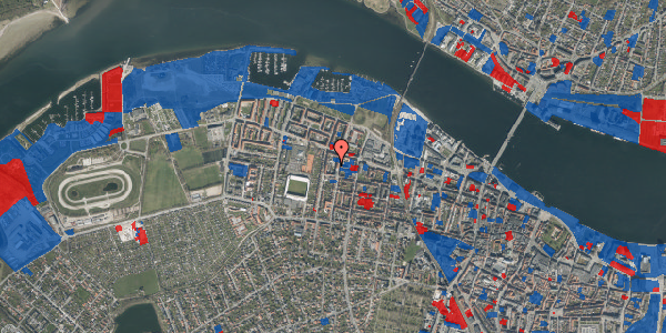 Jordforureningskort på Ryesgade 39A, st. 4, 9000 Aalborg