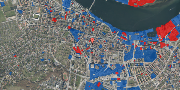 Jordforureningskort på Sankelmarksgade 1A, 2. th, 9000 Aalborg