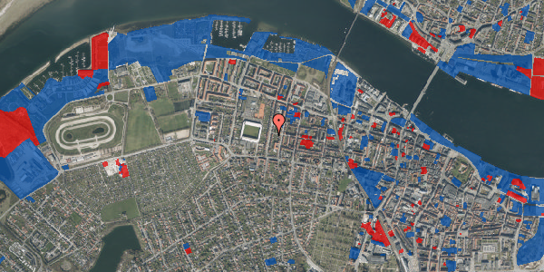 Jordforureningskort på Schleppegrellsgade 24, 9000 Aalborg