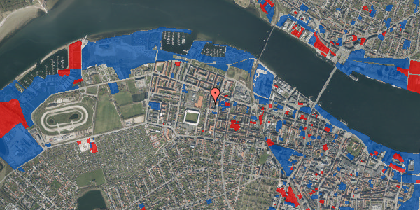 Jordforureningskort på Schleppegrellsgade 46, 2. tv, 9000 Aalborg