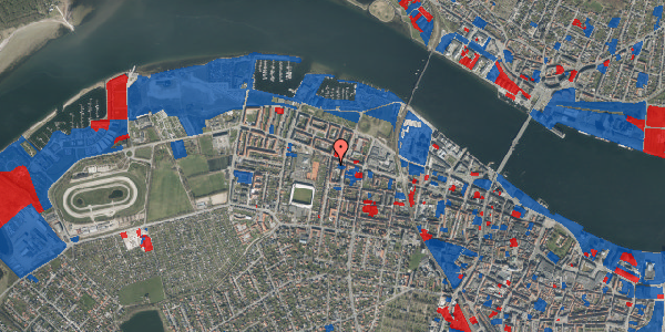 Jordforureningskort på Schleppegrellsgade 54, 1. th, 9000 Aalborg