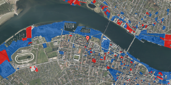 Jordforureningskort på Schleppegrellsgade 71, 1. th, 9000 Aalborg