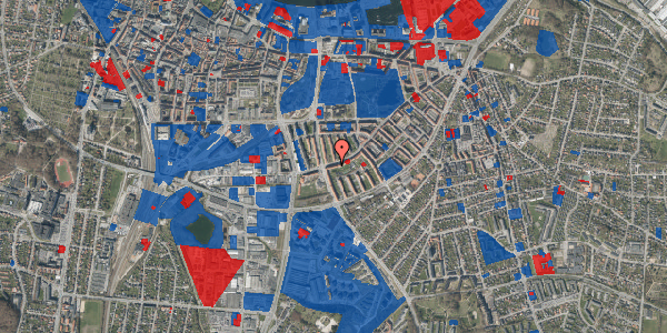 Jordforureningskort på Sjællandsgade 12, 2. tv, 9000 Aalborg