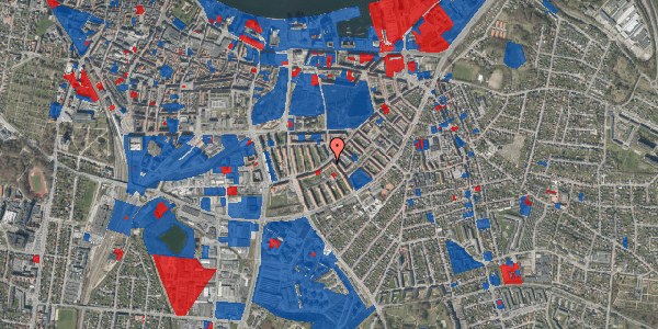 Jordforureningskort på Sjællandsgade 34, 4. th, 9000 Aalborg