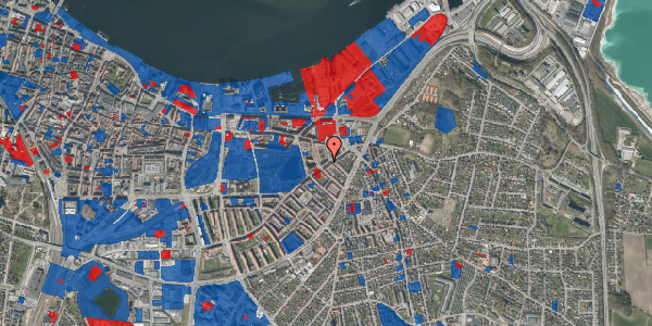 Jordforureningskort på Sjællandsgade 87, 3. tv, 9000 Aalborg