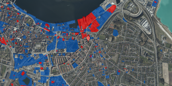 Jordforureningskort på Sjællandsgade 91, 3. tv, 9000 Aalborg