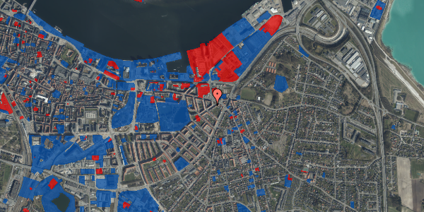 Jordforureningskort på Sjællandsgade 99, 1. th, 9000 Aalborg