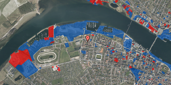 Jordforureningskort på Steen Billes Gade 9, 1. tv, 9000 Aalborg