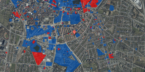 Jordforureningskort på Strynøgade 13, st. tv, 9000 Aalborg