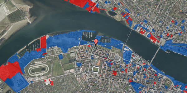 Jordforureningskort på Suensonsgade 23, 2. tv, 9000 Aalborg