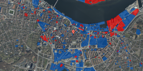 Jordforureningskort på Søndergade 22A, 1. tv, 9000 Aalborg