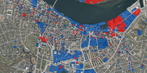 Jordforureningskort på Søndergade 29, 1. th, 9000 Aalborg