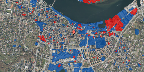 Jordforureningskort på Søndergade 36, 9000 Aalborg