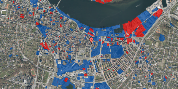 Jordforureningskort på Søndergade 60C, st. , 9000 Aalborg