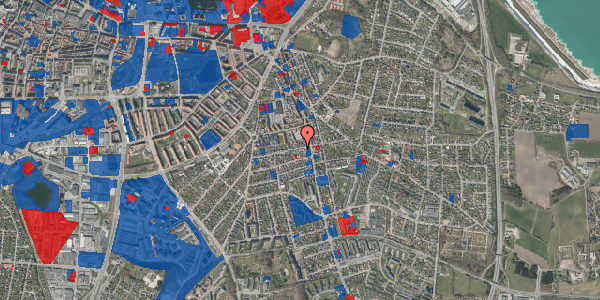 Jordforureningskort på Thorsgade 5, 9000 Aalborg