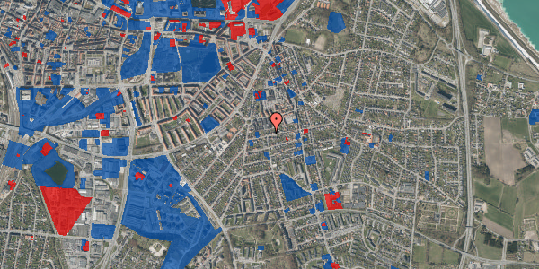 Jordforureningskort på Thorsgade 24, 9000 Aalborg