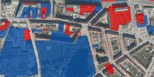 Jordforureningskort på Vangs Alle 8, 1. th, 9000 Aalborg