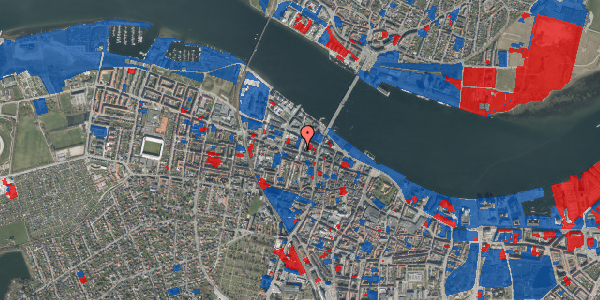 Jordforureningskort på Vendelbogade 7, 1. th, 9000 Aalborg