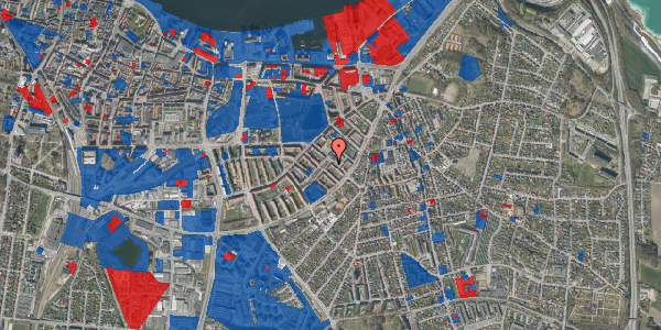 Jordforureningskort på Vendsysselgade 1, 1. mf, 9000 Aalborg