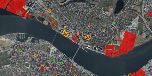 Jordforureningskort på Vesterbrogade 8, st. tv, 9400 Nørresundby