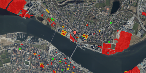 Jordforureningskort på Vesterbrogade 12, 3. tv, 9400 Nørresundby