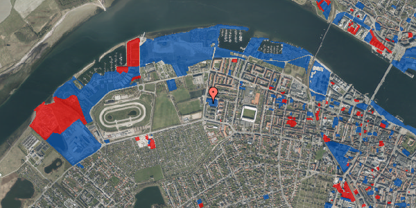 Jordforureningskort på Vestre Fjordvej 16, 2. th, 9000 Aalborg