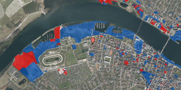 Jordforureningskort på Vestre Fjordvej 40, 1. th, 9000 Aalborg