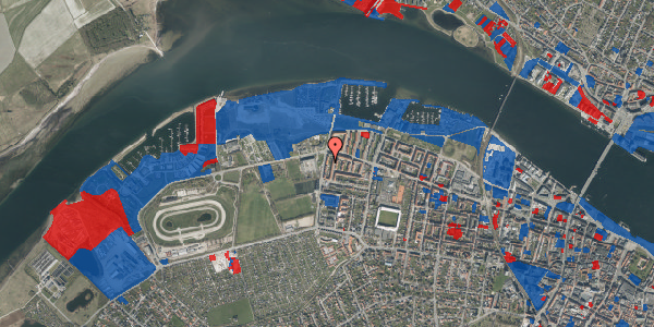 Jordforureningskort på Vestre Fjordvej 42, 1. th, 9000 Aalborg