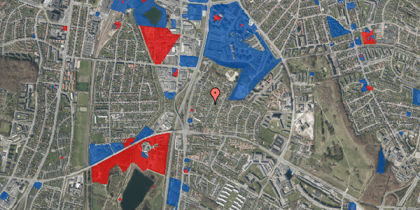 Jordforureningskort på Vibevej 14, 9000 Aalborg