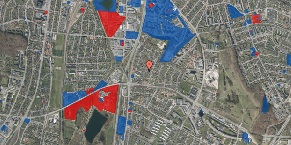 Jordforureningskort på Vibevej 15, 9000 Aalborg